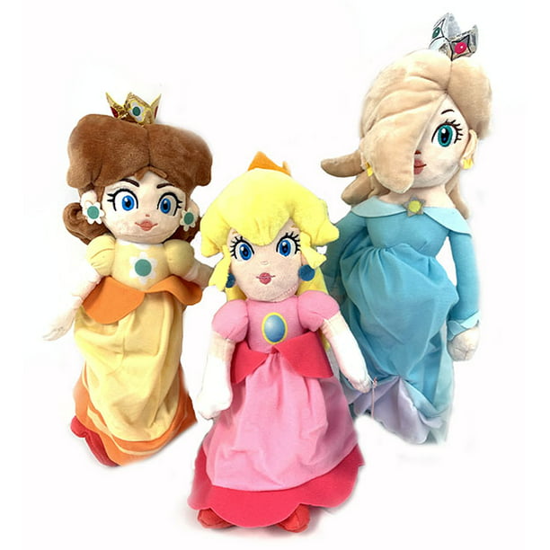 Super Mario Princess Daisy Plushie Soft Teddy Stuffed Doll 6" Kids Gift Toys New